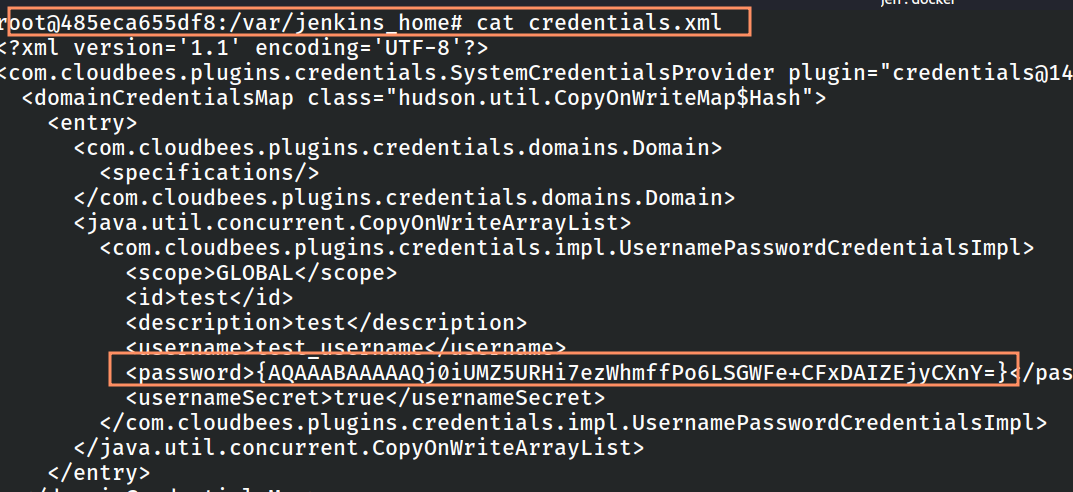 Location of credentials.xml file